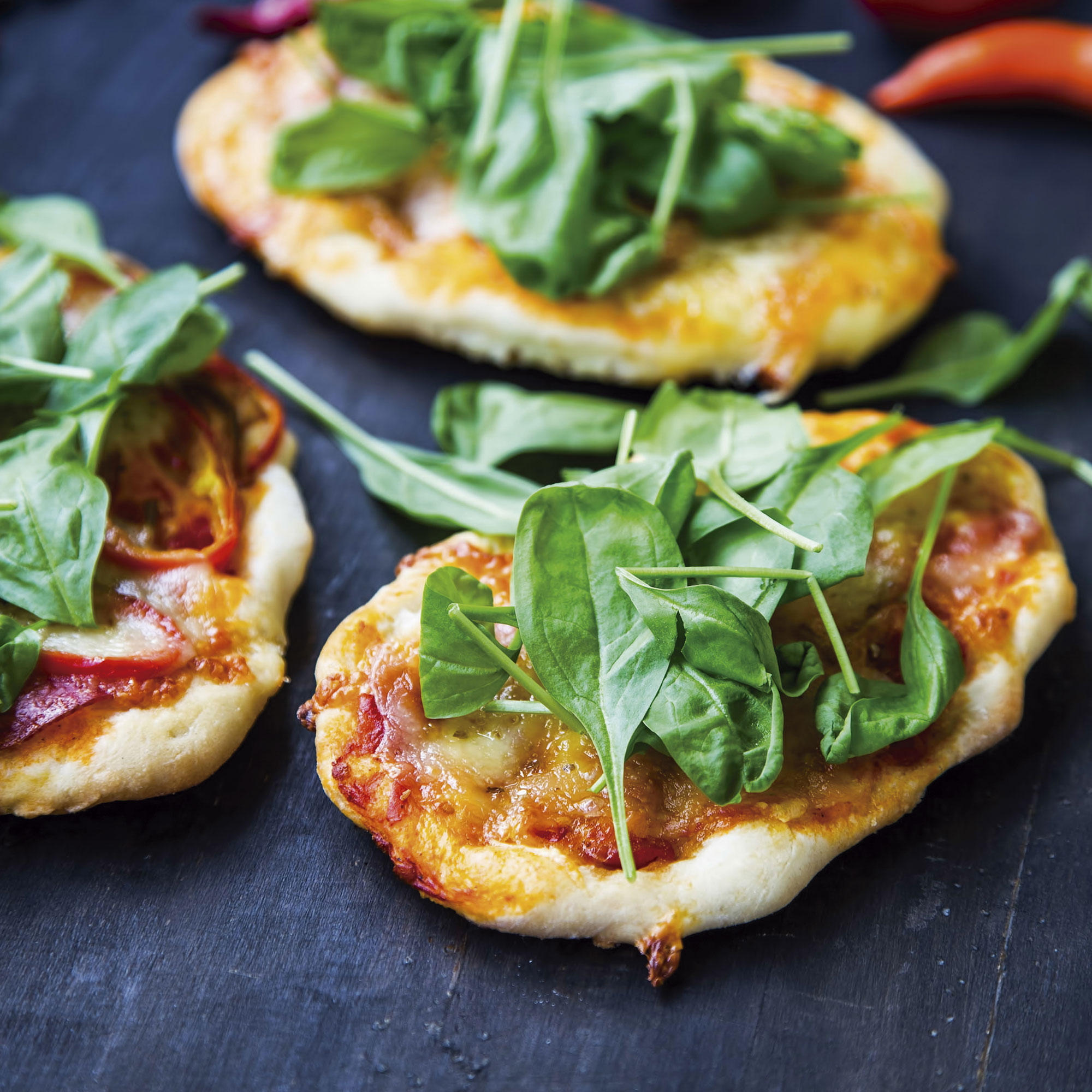 Lee más sobre el artículo MINIPIZZAS DE BATATA Y PESTO