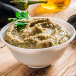 DIP DE BERENJENA, PISTACHO Y CALABAZA